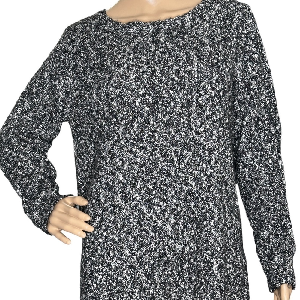Buffalo David Bitton black and white knit sweater NWT Medium